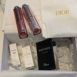 Dior backstage rosy glow blush stick bundle